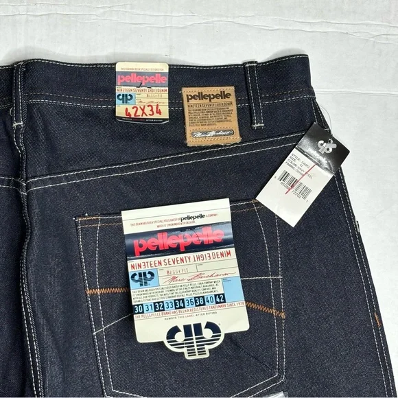 Vintage Y2K Pelle Pelle Nineteen Seventy Eight Denim Marc Buchanan Baggy Fit